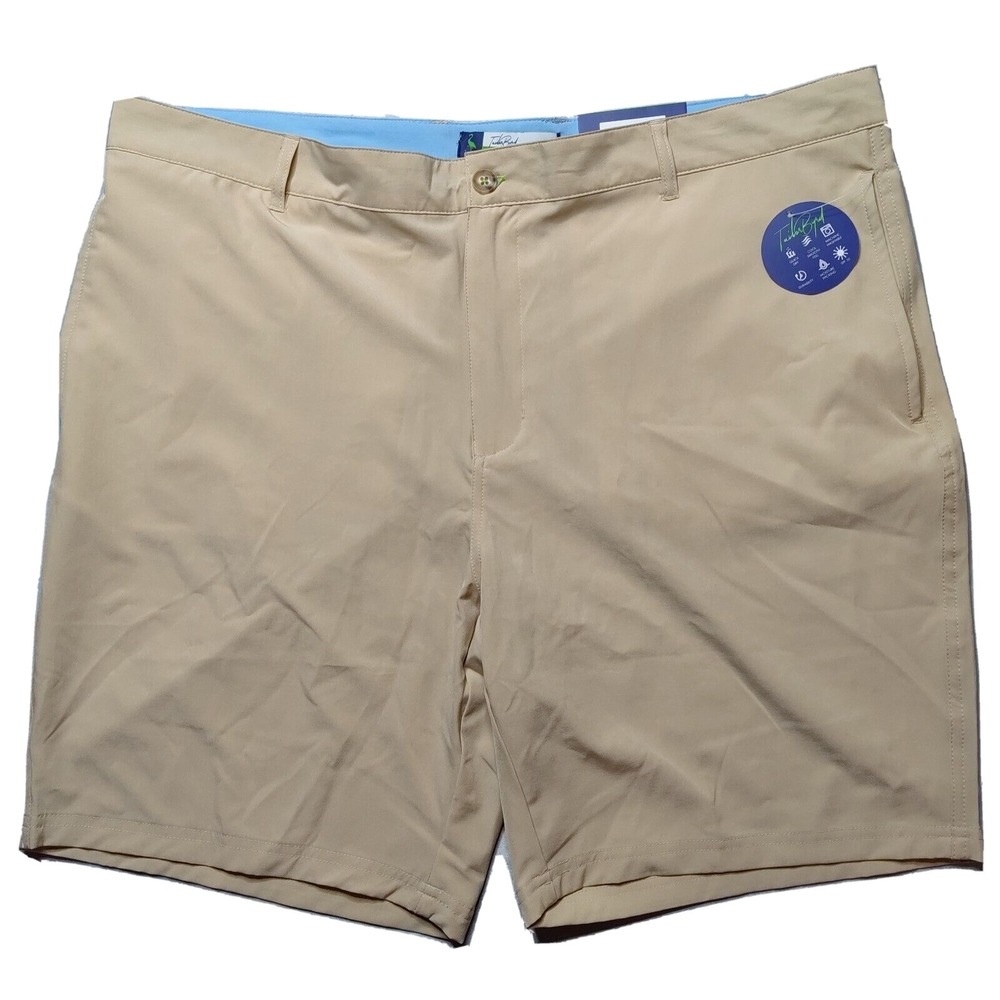 TAILORBYRD Men Size 40 Stone Classic Performance 8" Golf Shorts NEW